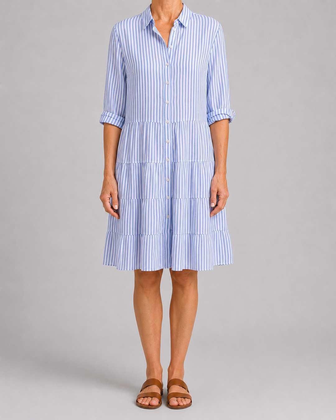 Anna | Striped Dress