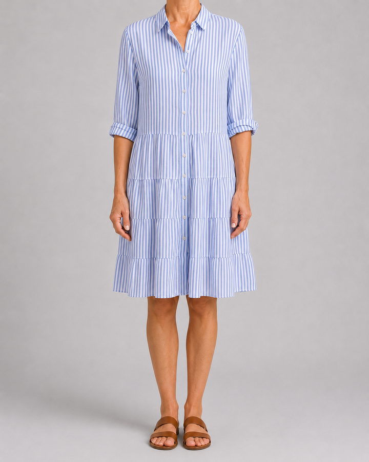 Anna | Striped Dress