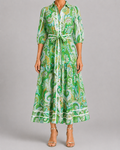 Adelaide | Paisley Print Maxi Dress