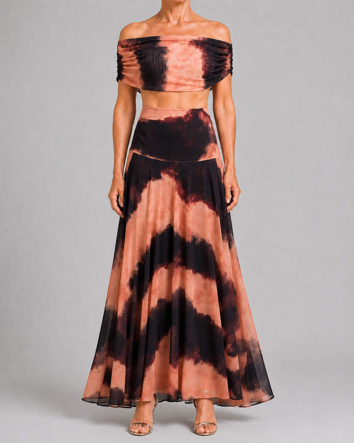Sheila | Printed Midi Dress