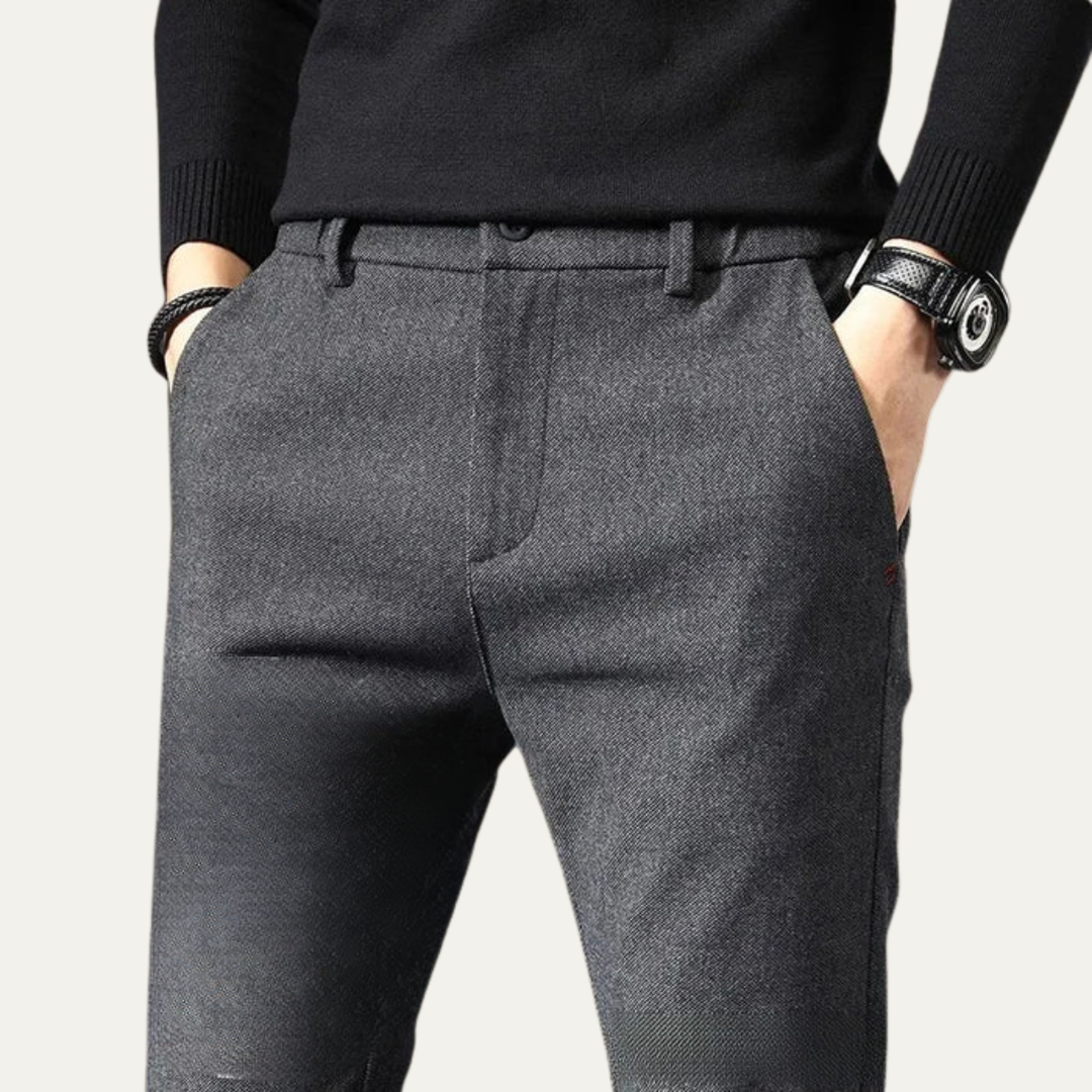 The Ellwood Men’s Elegant Casual Straight Leg Pants