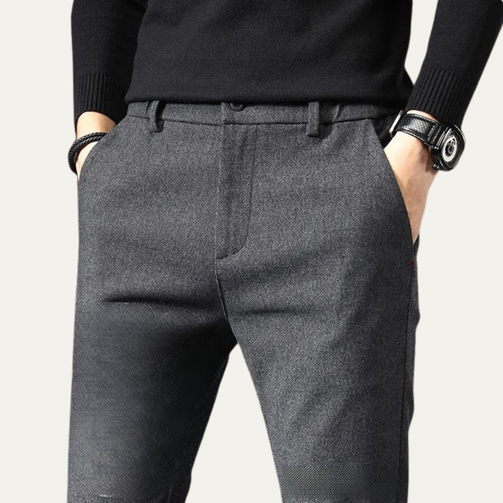 The Ellwood Men’s Elegant Casual Straight Leg Pants