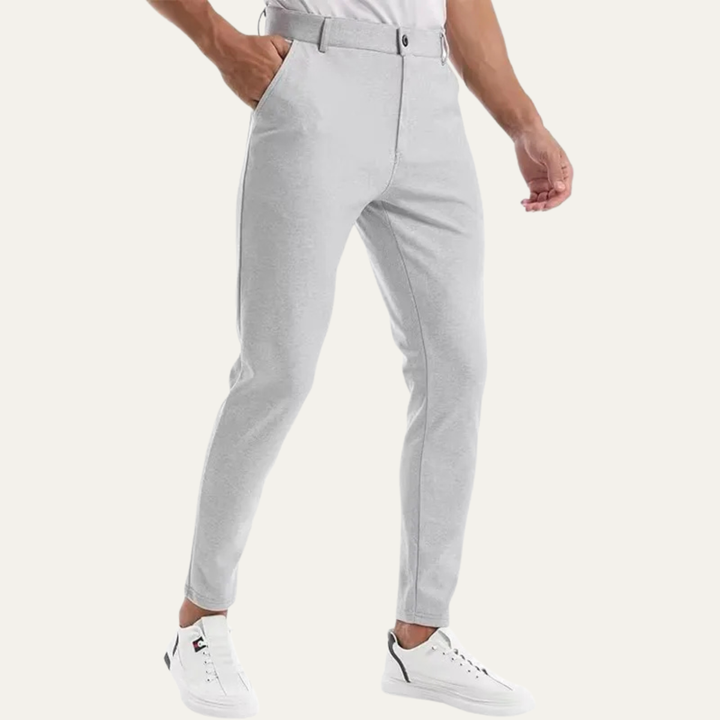 The Peschiera Men’s Slim Fit Trendy Business Dress Pants