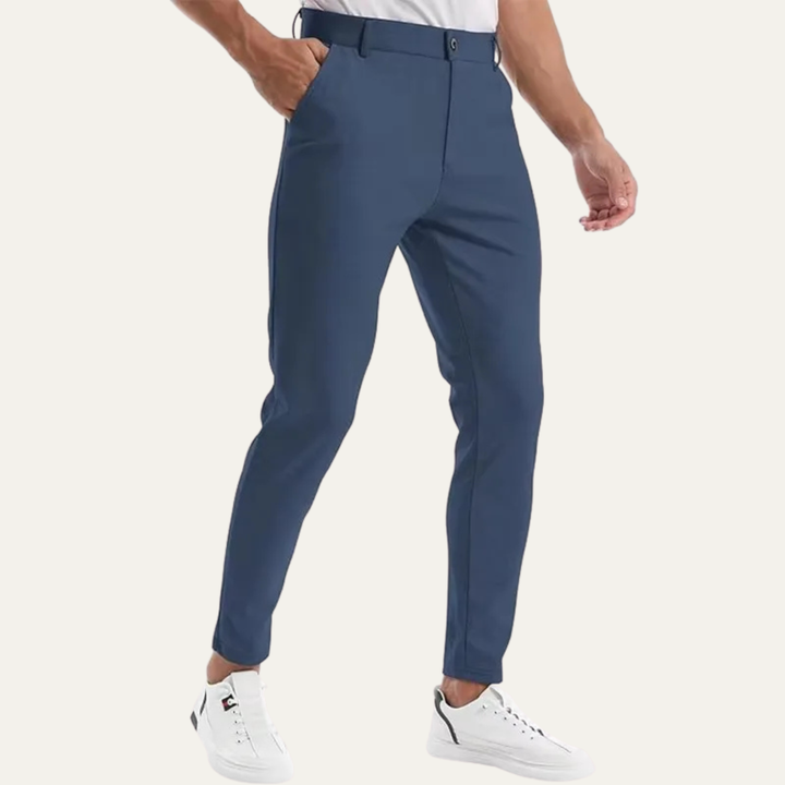 The Peschiera Men’s Slim Fit Trendy Business Dress Pants