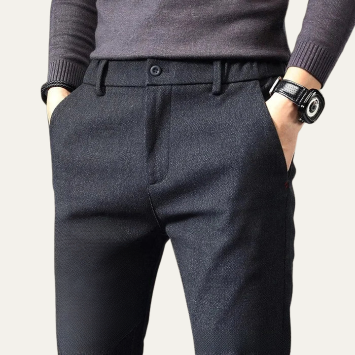 The Ellwood Men’s Elegant Casual Straight Leg Pants