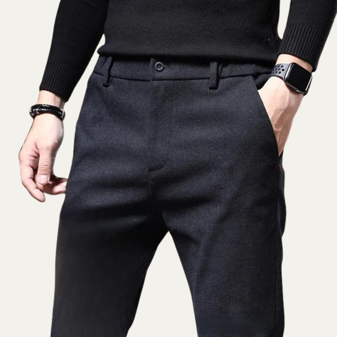 The Ellwood Men’s Elegant Casual Straight Leg Pants