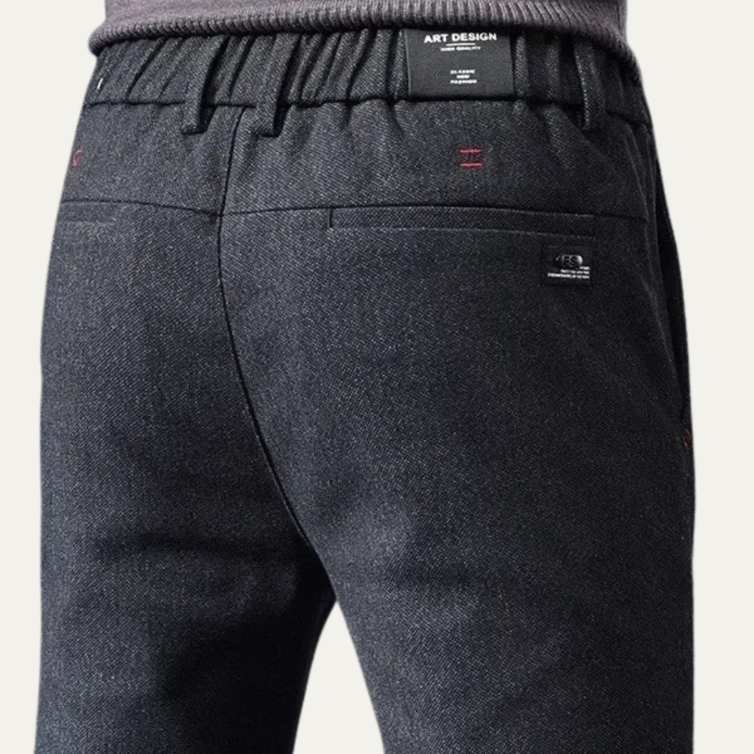 The Ellwood Men’s Elegant Casual Straight Leg Pants