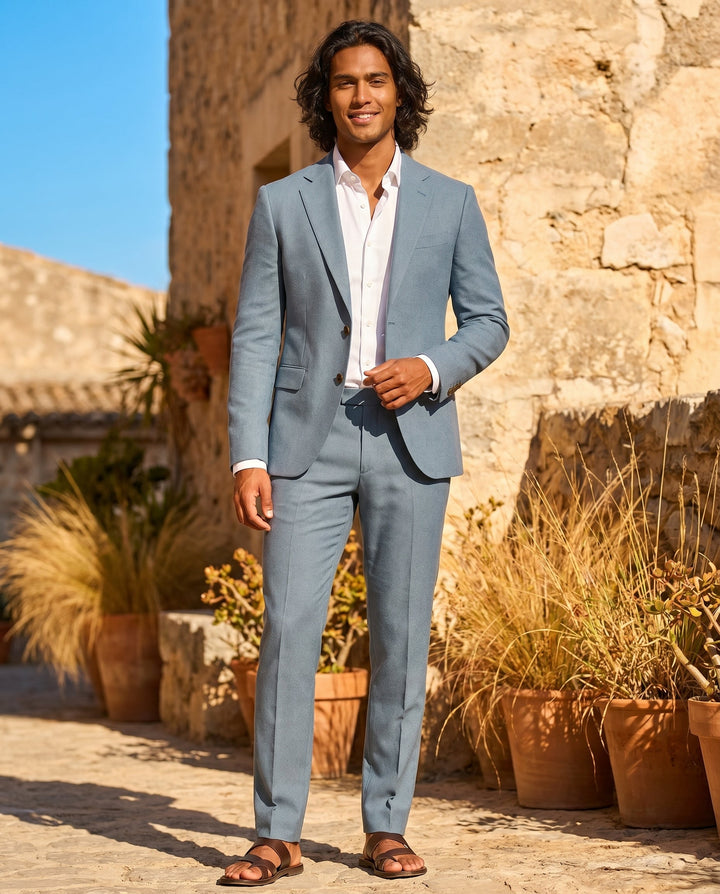 Valentin - Tailored Linen Suit Set