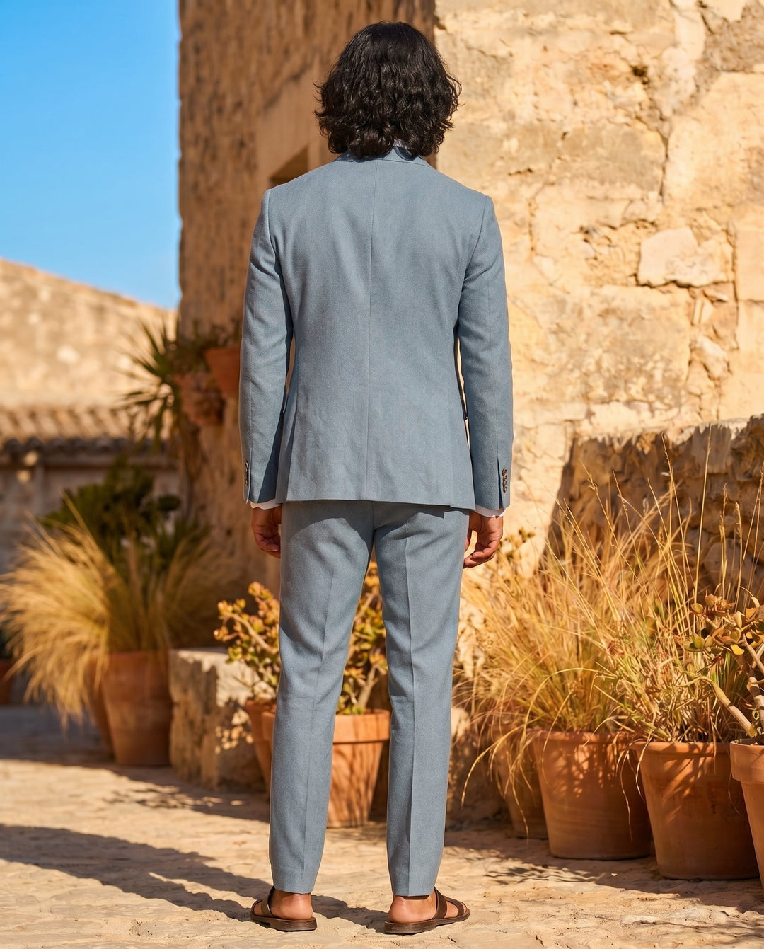 Valentin - Tailored Linen Suit Set