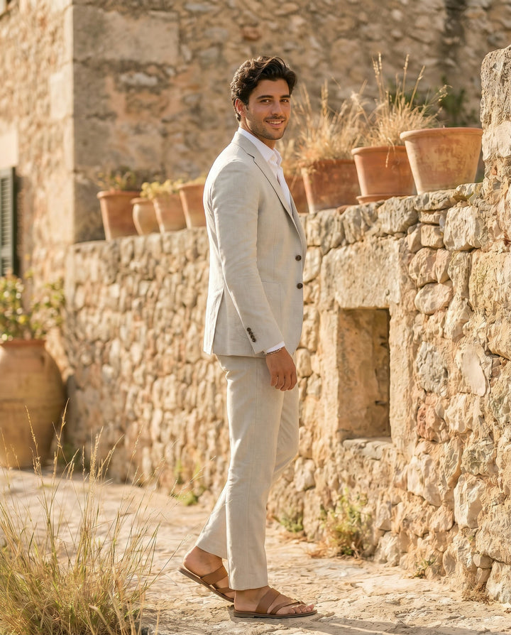 Valentin - Tailored Linen Suit Set
