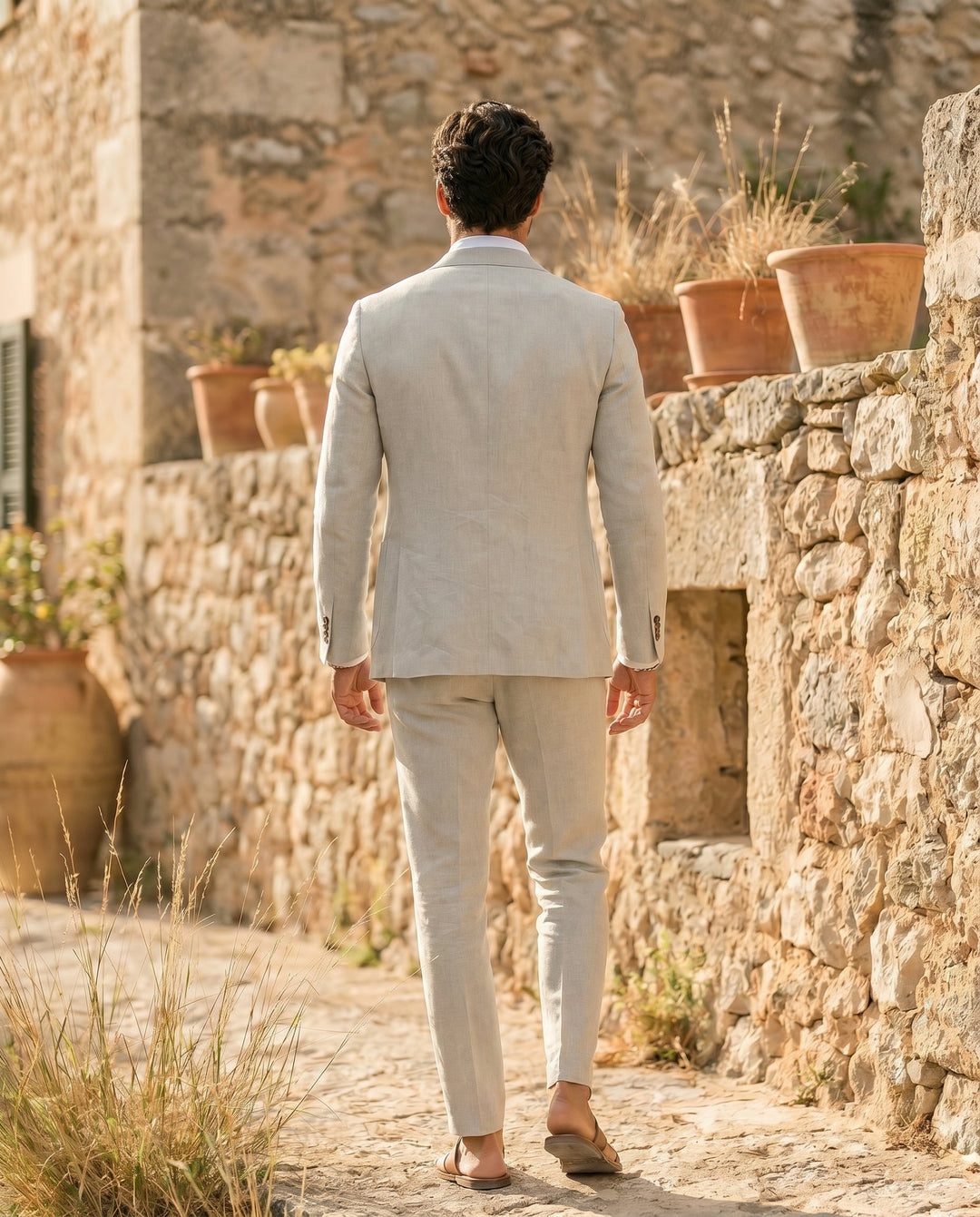 Valentin - Tailored Linen Suit Set