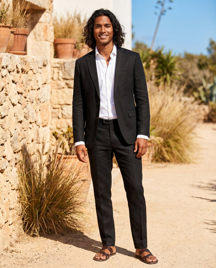 Valentin - Tailored Linen Suit Set