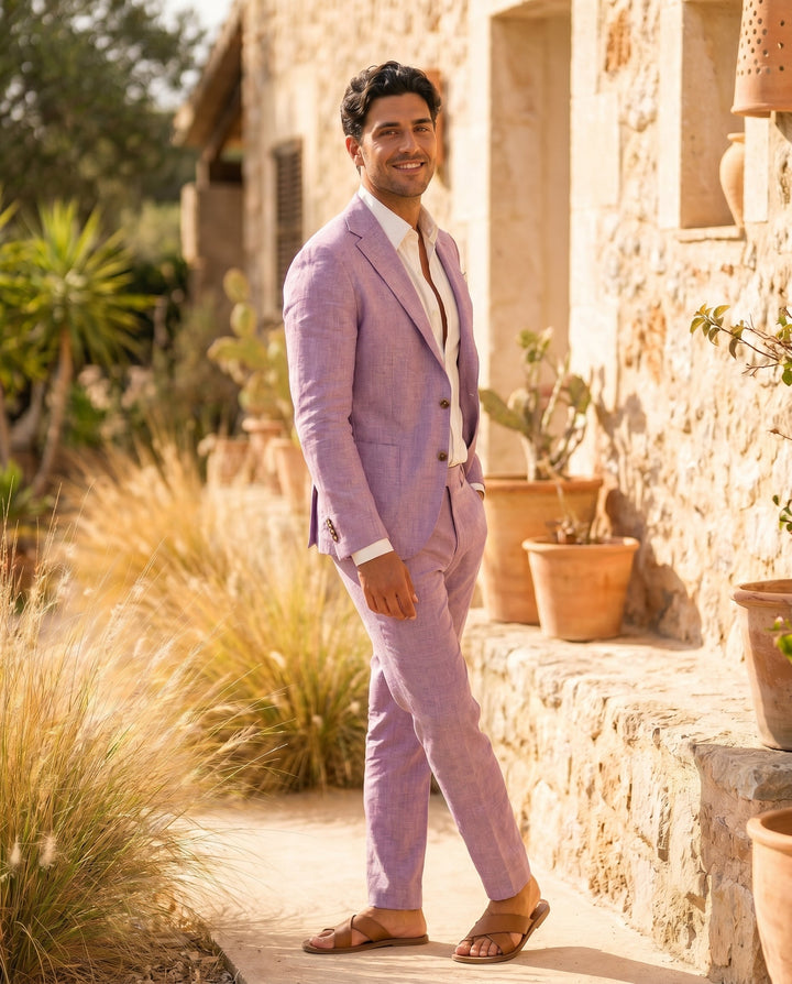 Valentin - Tailored Linen Suit Set