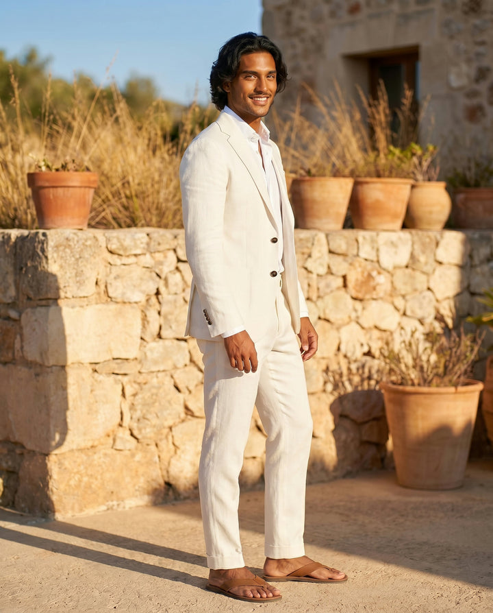 Valentin - Tailored Linen Suit Set