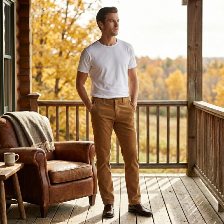 The Laurelwood Men’s Stretch Corduroy Casual Pants