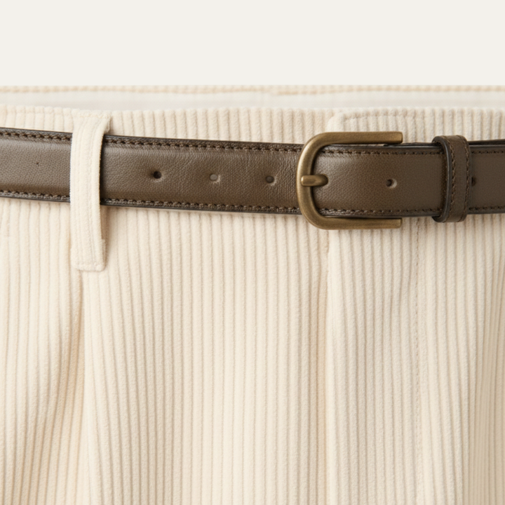The Timberwood Men's High Waist Pleated Straight Leg Formal Pants