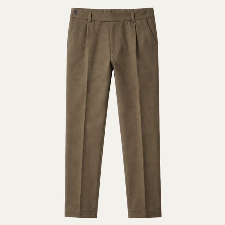 The Fairview Ridge Men’s Wool Straight Leg Business Pants