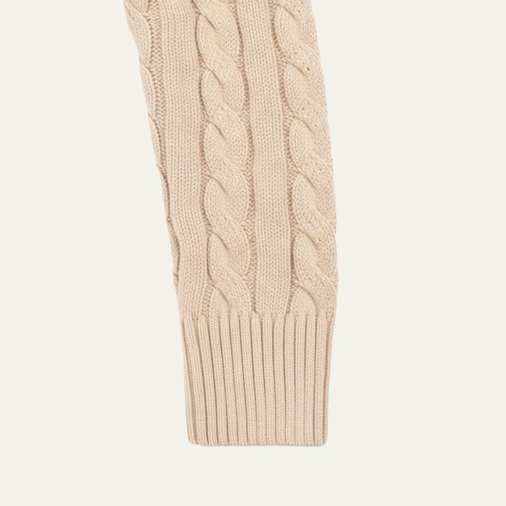 Merino Wool Half Zip Sweater