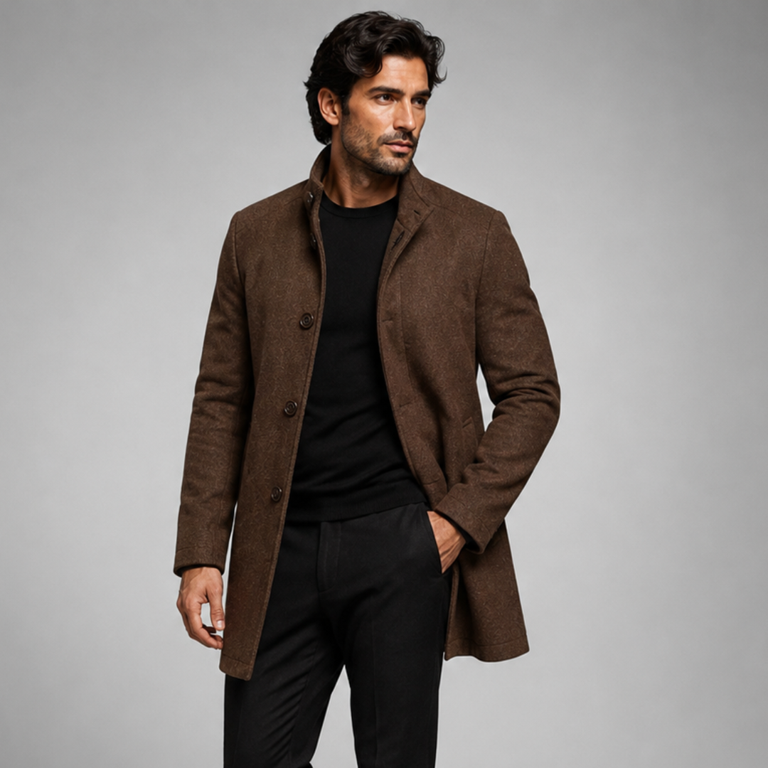 The Vienna Wool Coat – Men’s Classic Overcoat