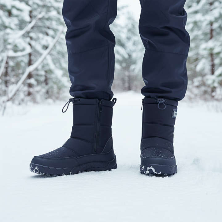 The Orvieto Men’s Warm Winter Insulated Anti Slip Snow Boots