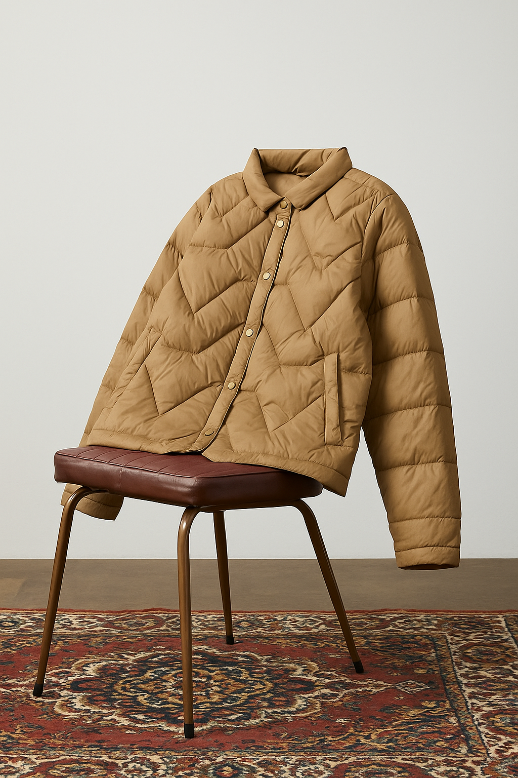 Natalie Quilted Down Jacket