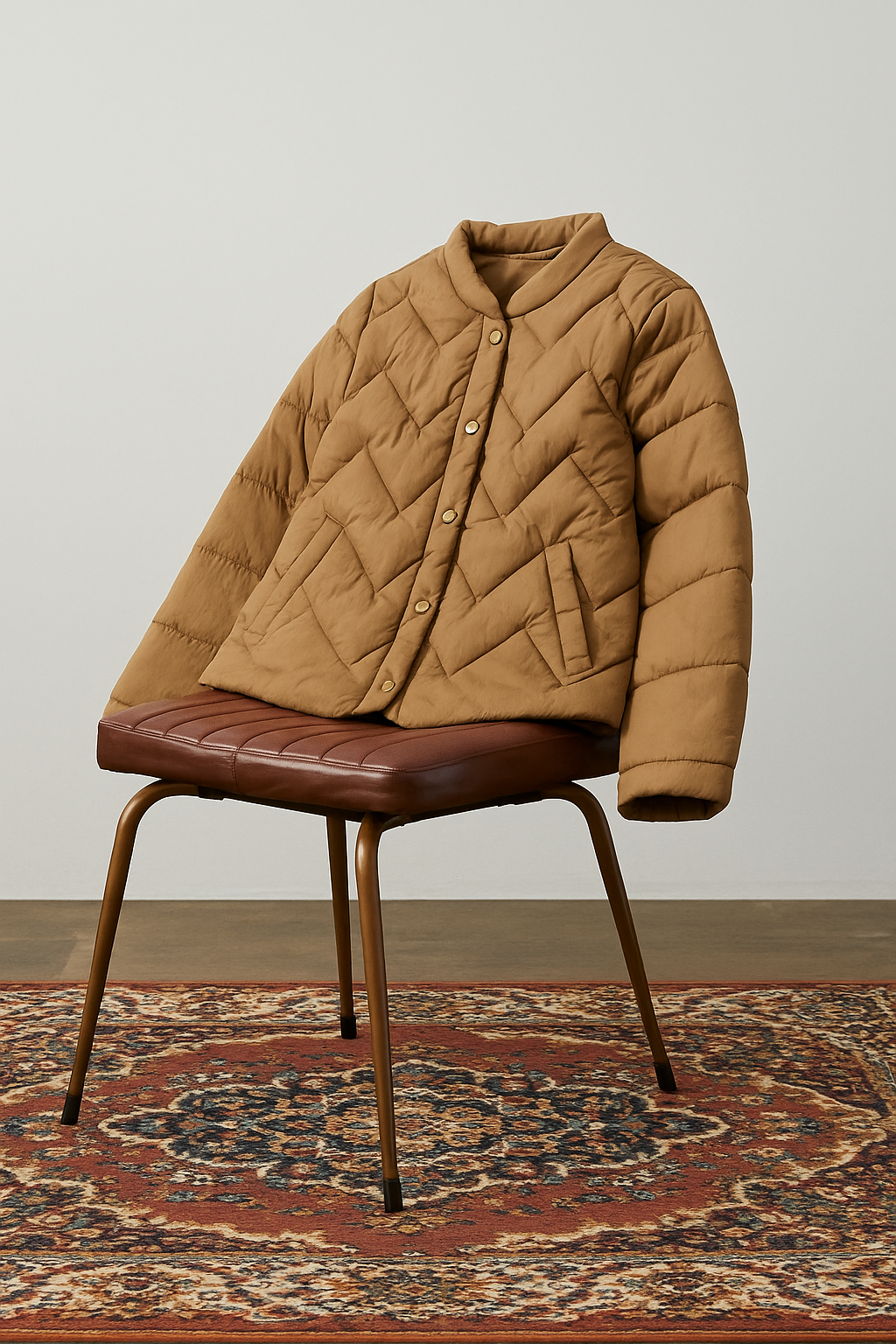 Natalie Quilted Down Jacket