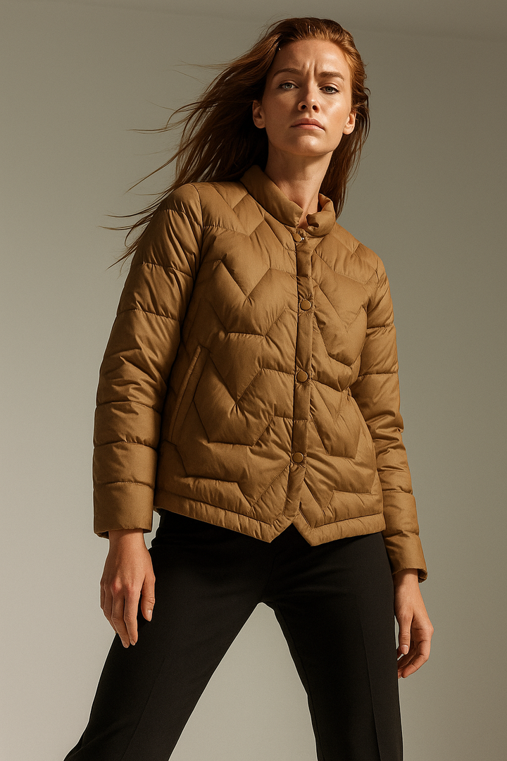 Natalie Quilted Down Jacket