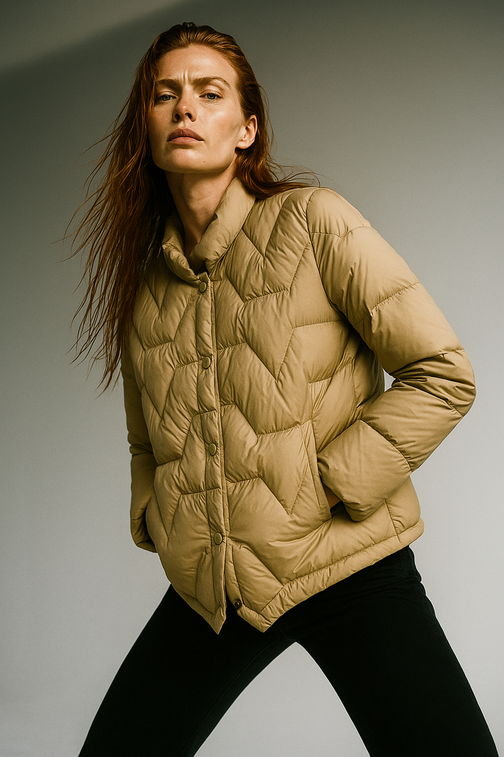 Natalie Quilted Down Jacket