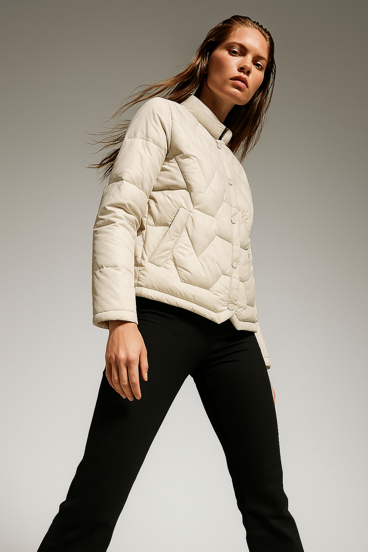 Natalie Quilted Down Jacket