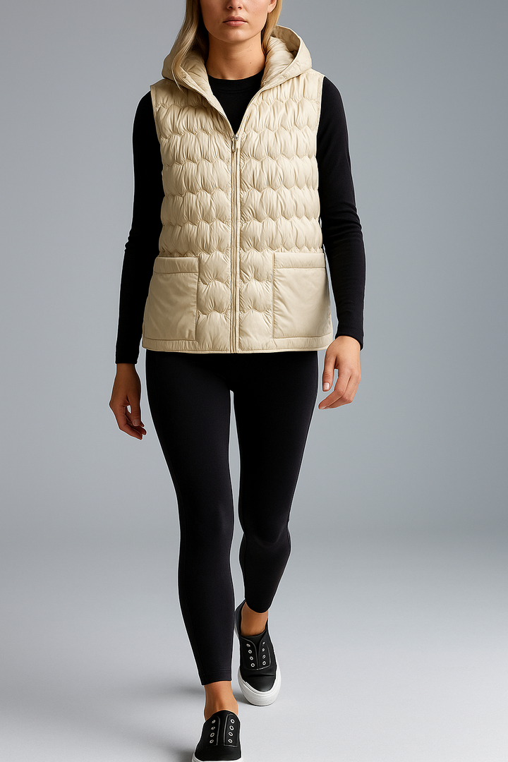 Gold Rush Puffer Vest