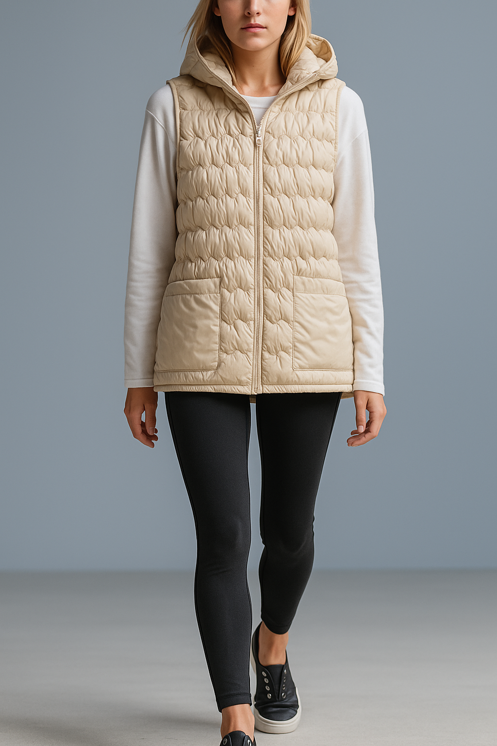 Gold Rush Puffer Vest