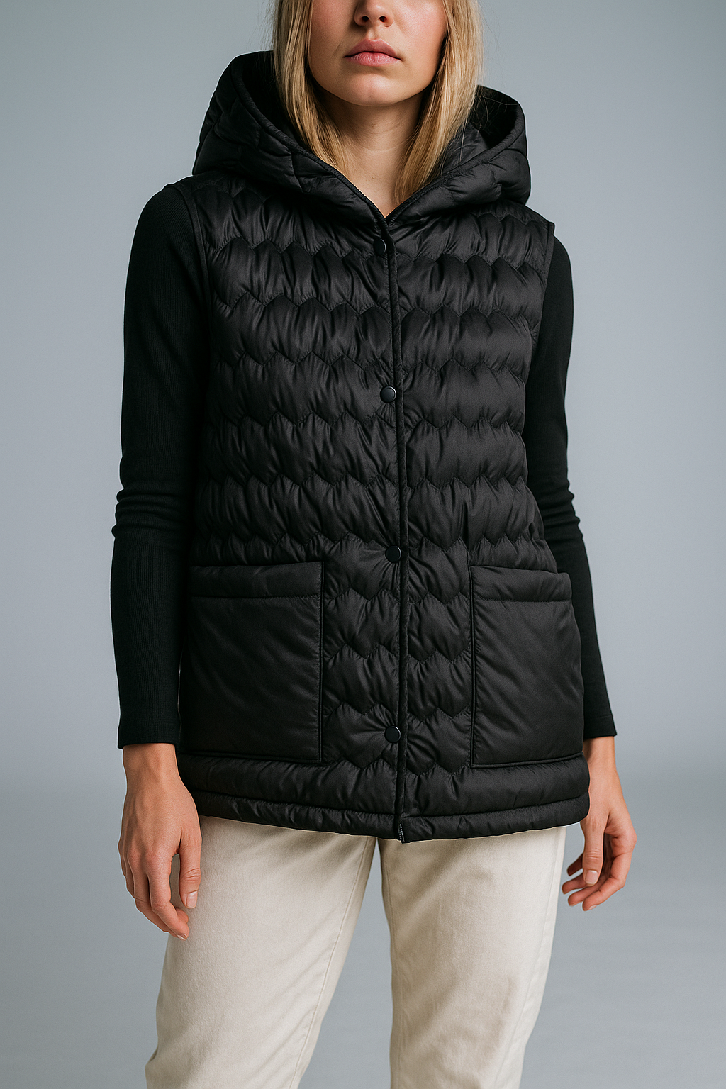 Gold Rush Puffer Vest