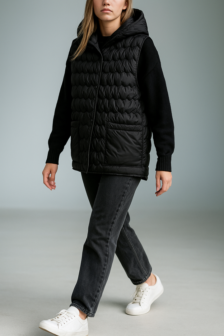 Gold Rush Puffer Vest