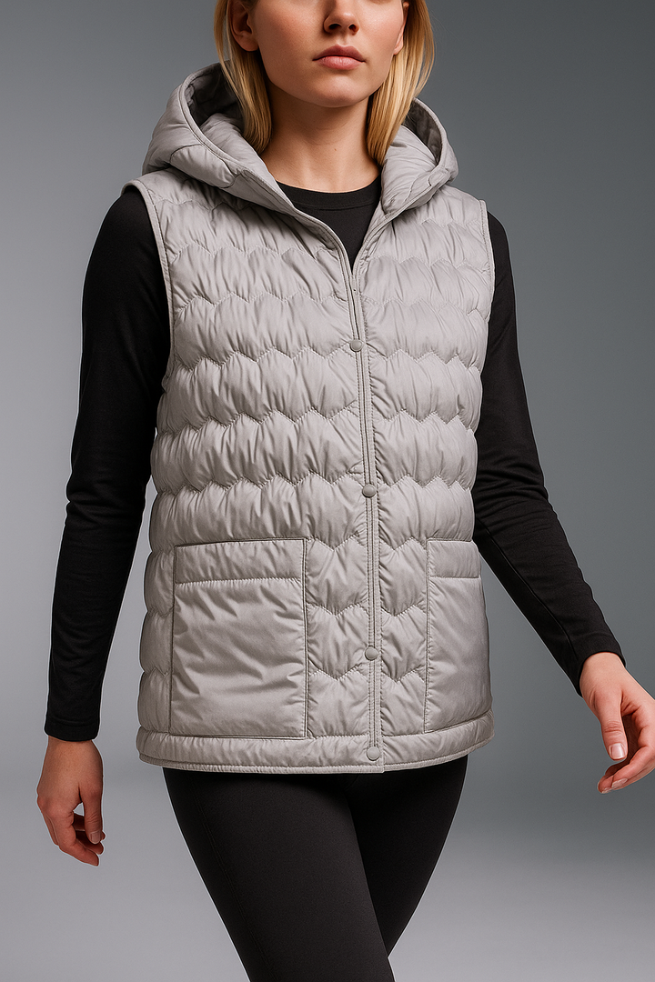 Gold Rush Puffer Vest