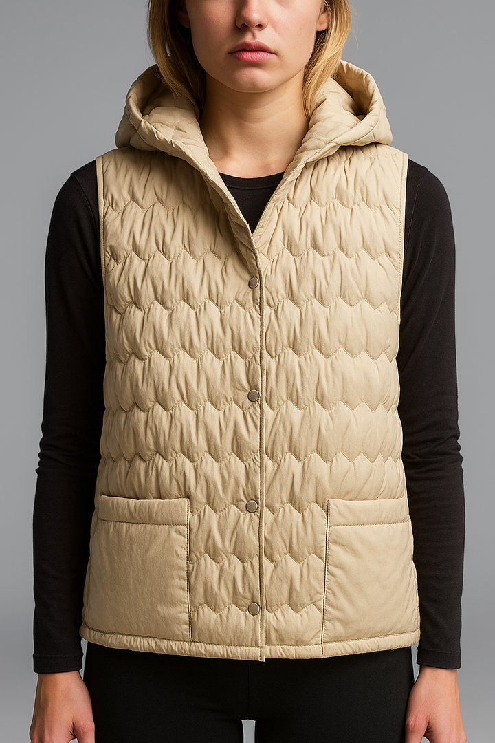 Gold Rush Puffer Vest