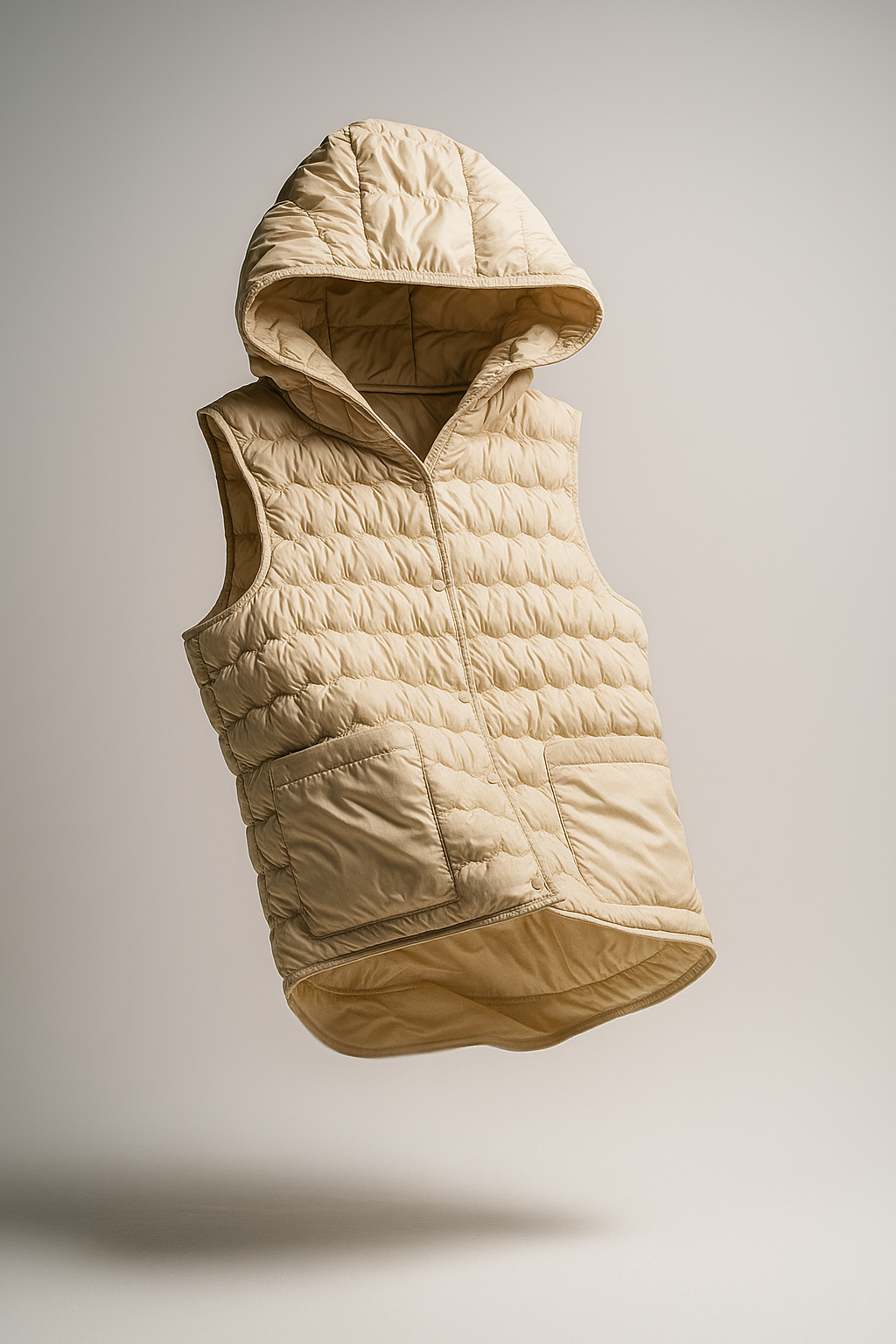 Gold Rush Puffer Vest