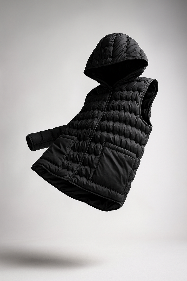 Gold Rush Puffer Vest