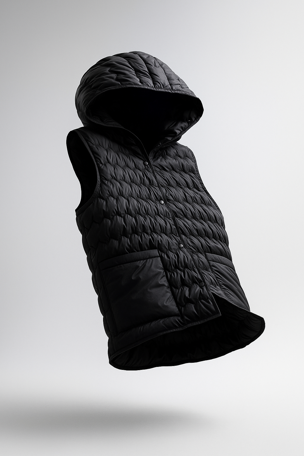Gold Rush Puffer Vest