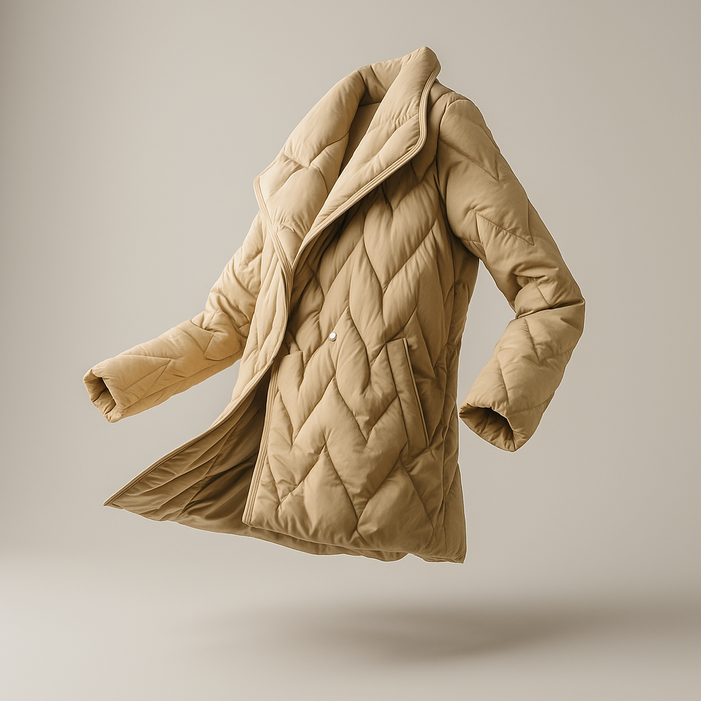 Vanessa Quilted Wrap Coat