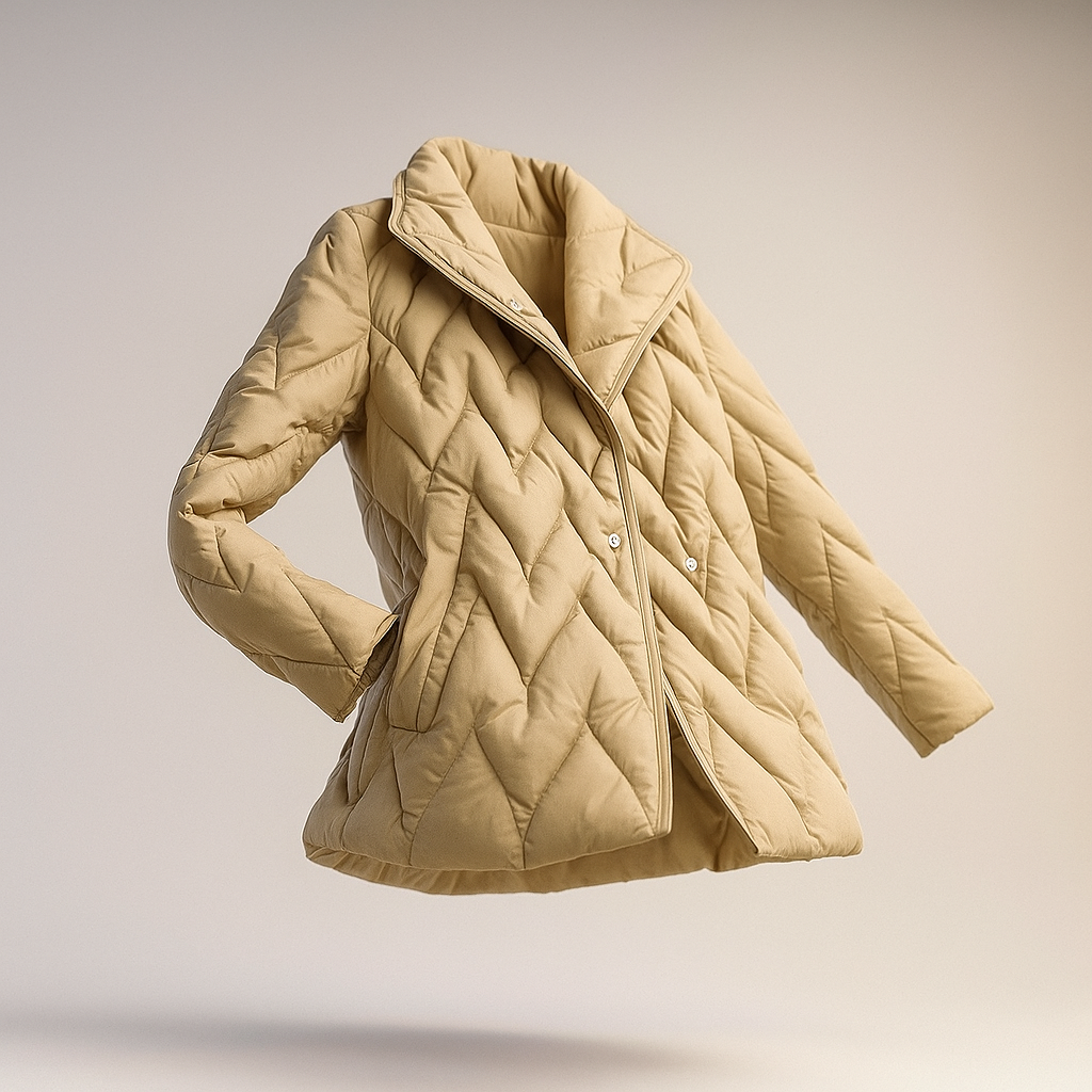Vanessa Quilted Wrap Coat