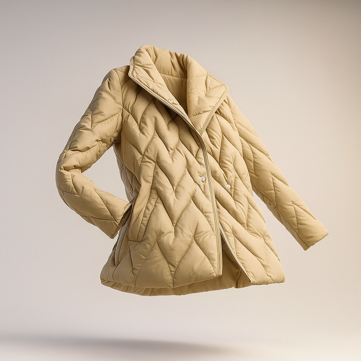 Vanessa Quilted Wrap Coat