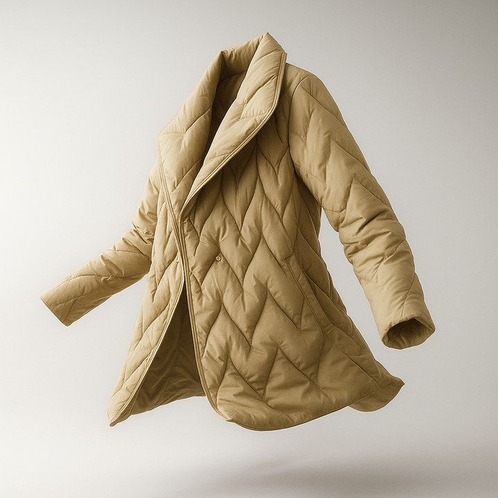 Vanessa Quilted Wrap Coat