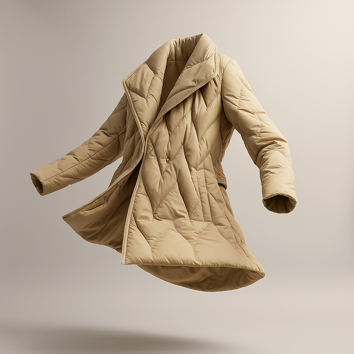 Vanessa Quilted Wrap Coat