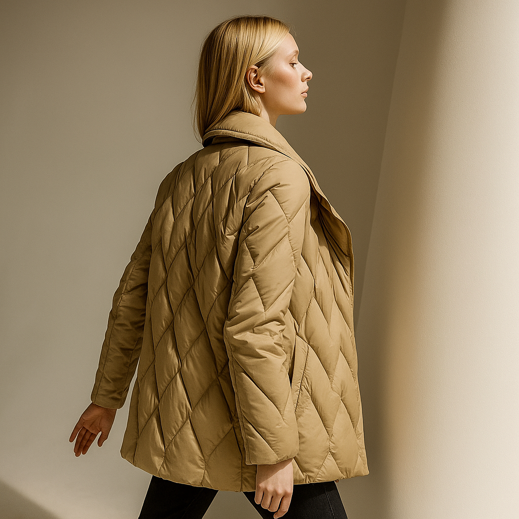Vanessa Quilted Wrap Coat