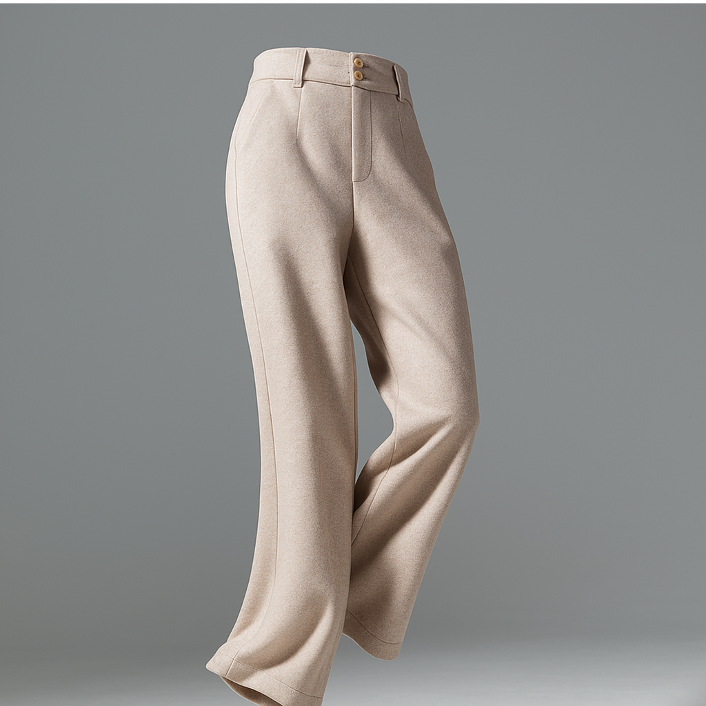 Blair Wool Wide-Leg Trousers