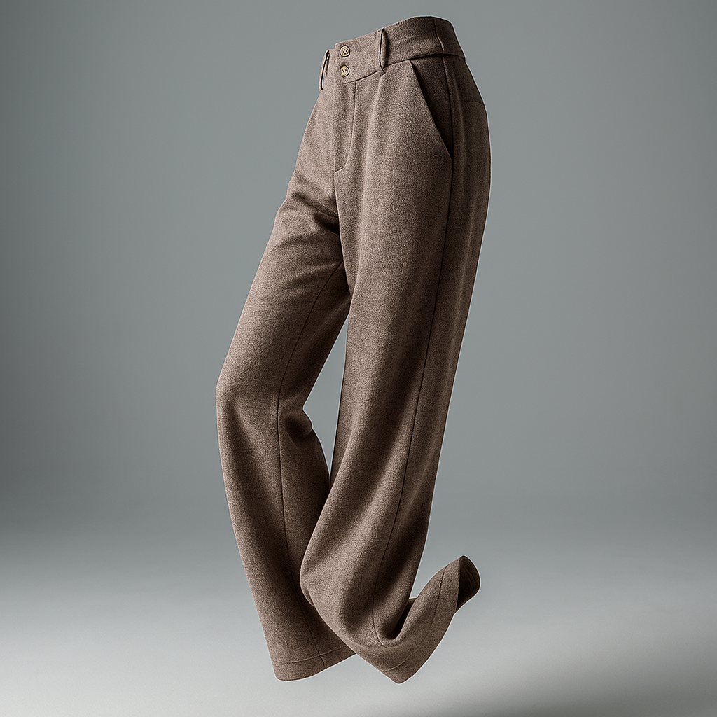 Blair Wool Wide-Leg Trousers