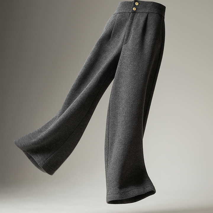 Blair Wool Wide-Leg Trousers