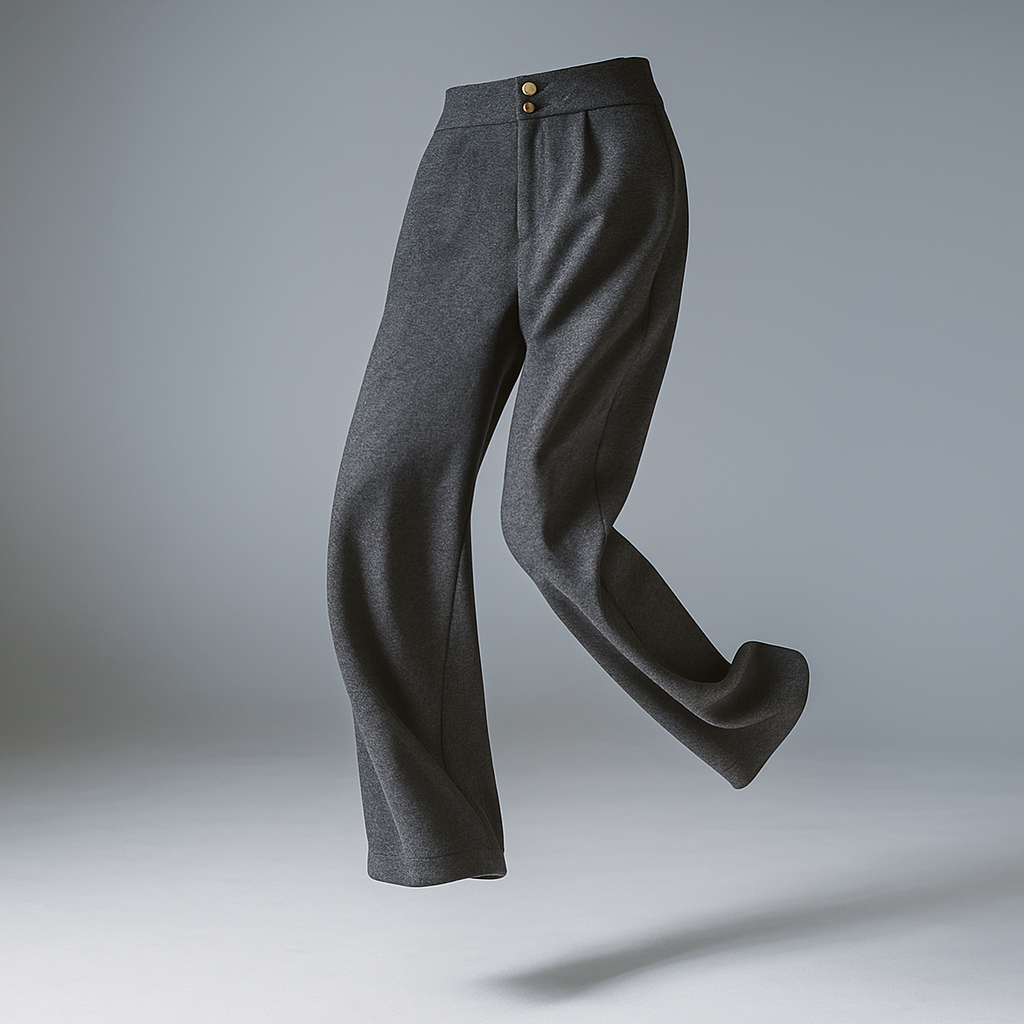 Blair Wool Wide-Leg Trousers