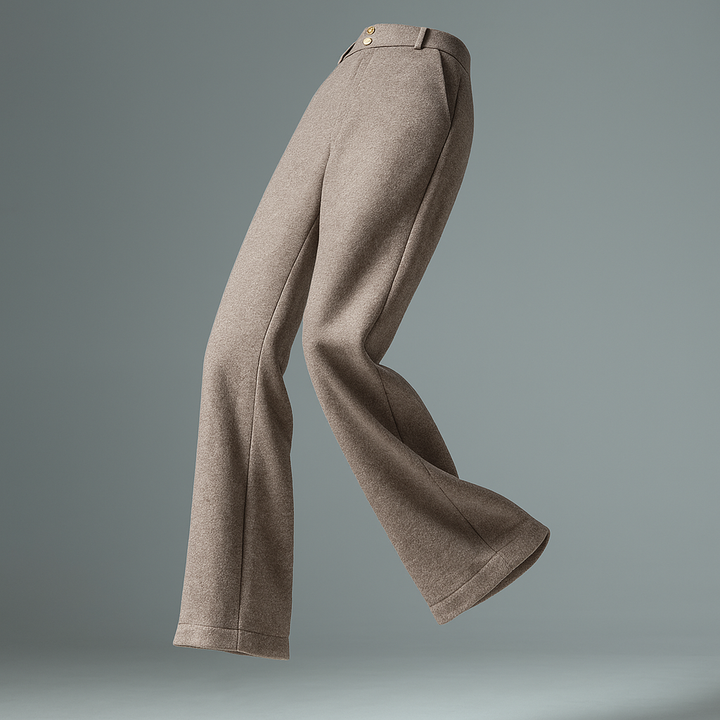 Blair Wool Wide-Leg Trousers