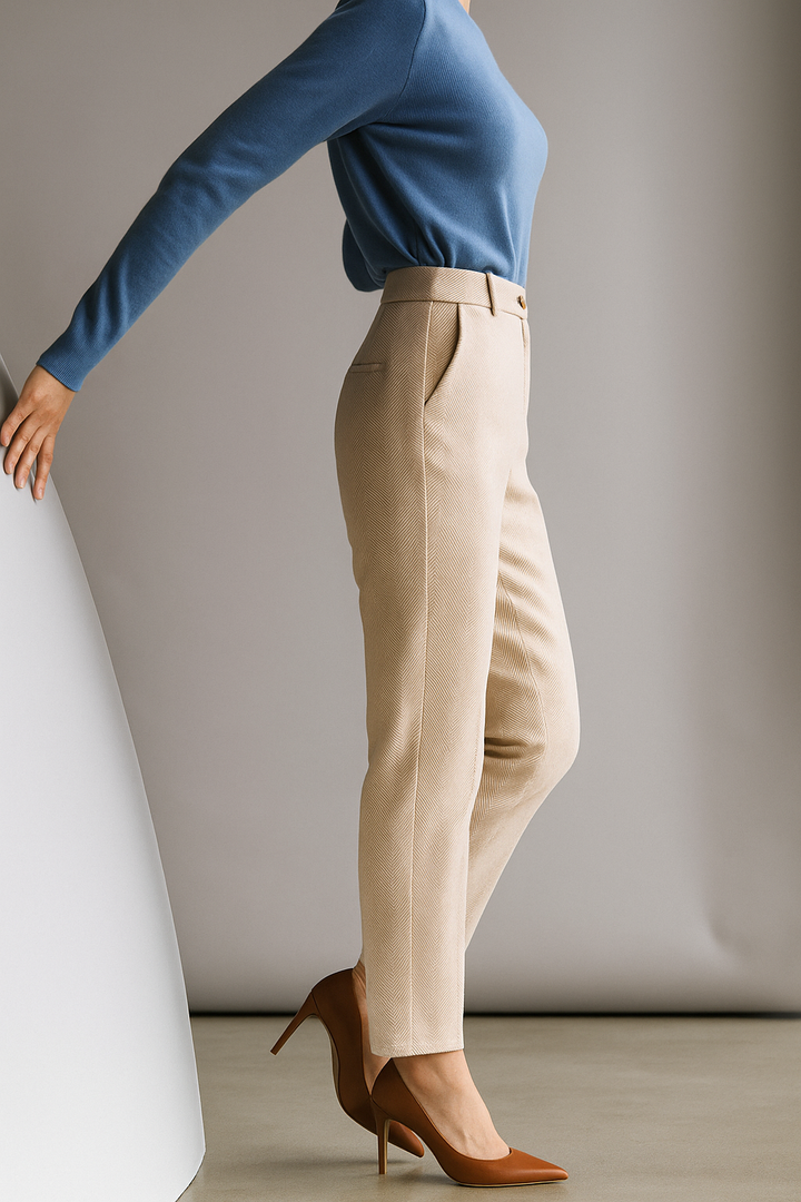 Camille Tailored Wool Pants